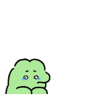 hoangageo no sad kawaii crying Sticker