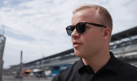 Felix Rosenqvist Surprise GIF by Arrow McLaren IndyCar Team