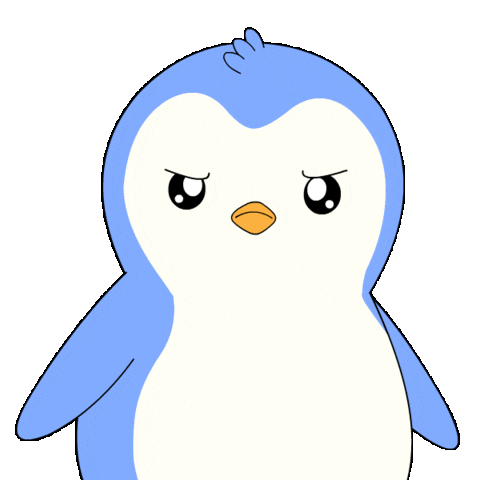 Angry Enough Is Enough Sticker by Pudgy Penguins
