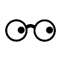 Eyes Looking Sticker