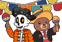 May 5Th Spanish Sticker by BEARISH