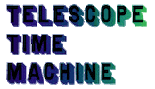 Telescope Time Machine Sticker by NASA