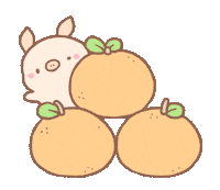 new year pig Sticker by BREAD TREE