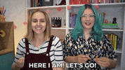 Lets Go Yes GIF by HannahWitton