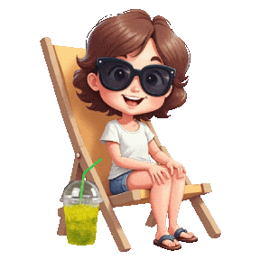 Summer Beach Sticker