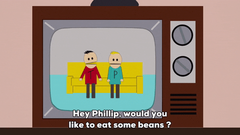 beans farting GIF by South Park 