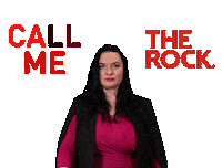 Call Me Wink Sticker by The Rock