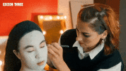 Glow Up Make-Up GIF by BBC Three