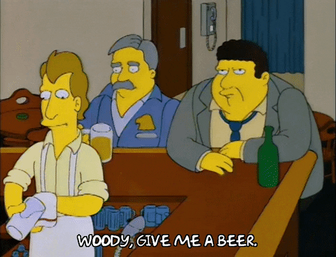Season 6 Cheers GIF by The Simpsons