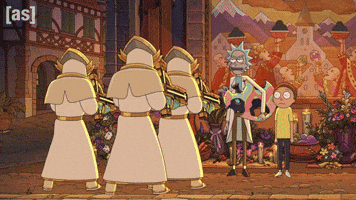 Rick And Morty Running GIF by Adult Swim
