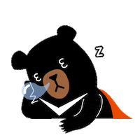 Night 睡 Sticker by ohbear