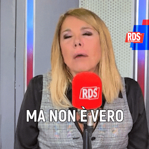 Anna Pettinelli Radio GIF by RDS 100% Grandi Successi