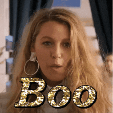 Im Back Are You Scared GIF by Blake Lively Fan