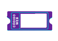 Código Web Sticker by lacamaleona