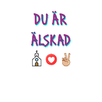 JohanSandelius wwjdlove duärälskad Sticker