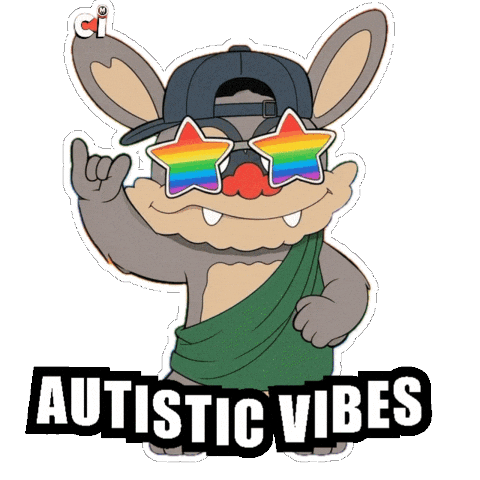 On The Spectrum Dance Sticker