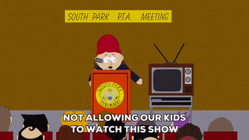 speaking come on GIF by South Park 
