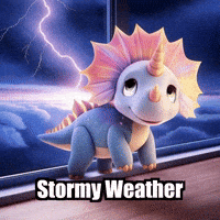 Stormy Weather Rain GIF by Divineasaur