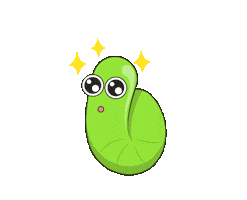 Worm Yesil Sticker by Heinrich Böll Stiftung Derneği Türkiye Temsilciliği