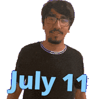 July 11 Sticker