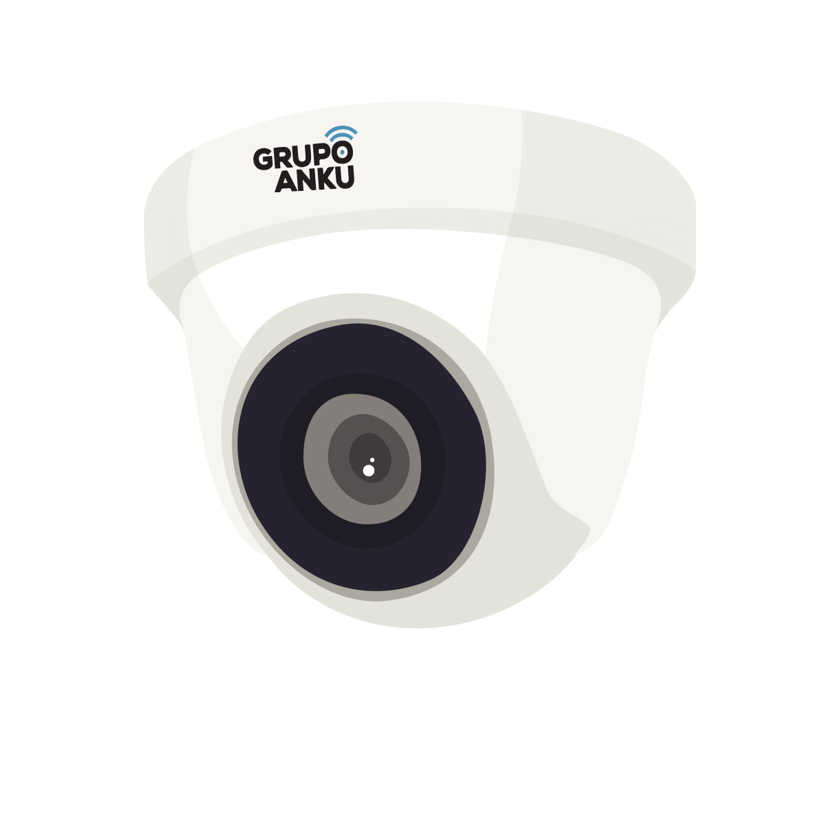 grupoanku domo hikvision anku grupo anku Sticker