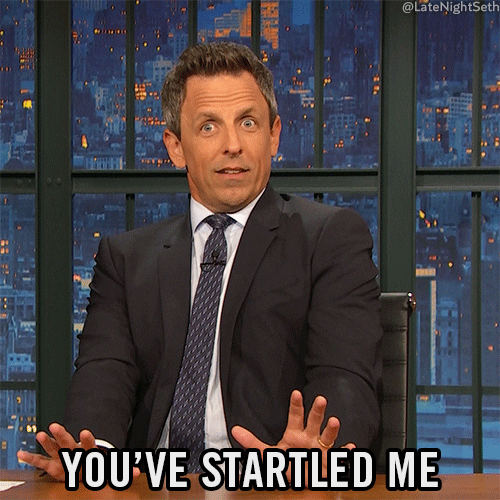 Late Night Wow GIF by Late Night with Seth Meyers