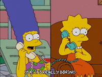 relaxed marge simpson GIF