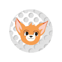 Foxg1Golf Sticker by FOXG1 Research