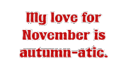 Text Fall Sticker by OpticalArtInc.