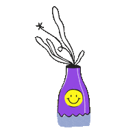 Illustration Flower Sticker