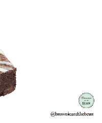 Chocolate Eat Sticker by Brownie and the Bean Ltd.