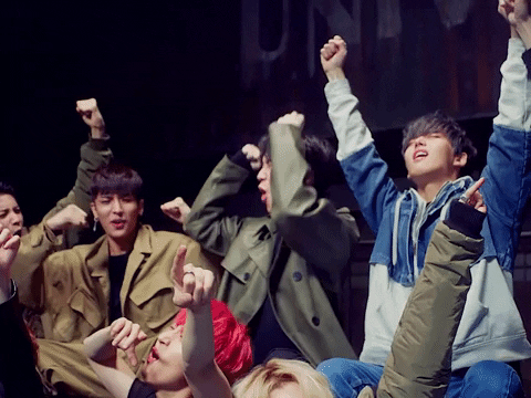K-Pop Runaway GIF by PENTAGON