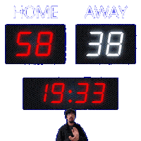 38 Away Sticker