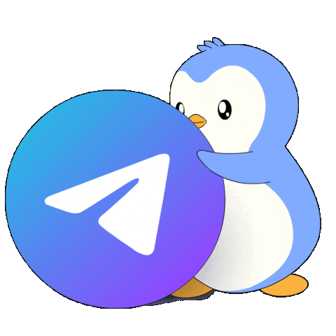 Social Media Penguin Sticker by Pudgy Penguins