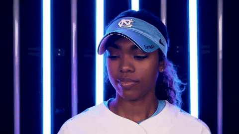 Carolina Unc Softball GIF by UNC Tar Heels