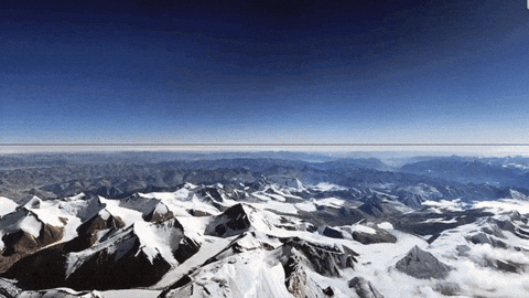 Earthisconcave giphyupload horizon is always at your eyes level as proof of concavity GIF