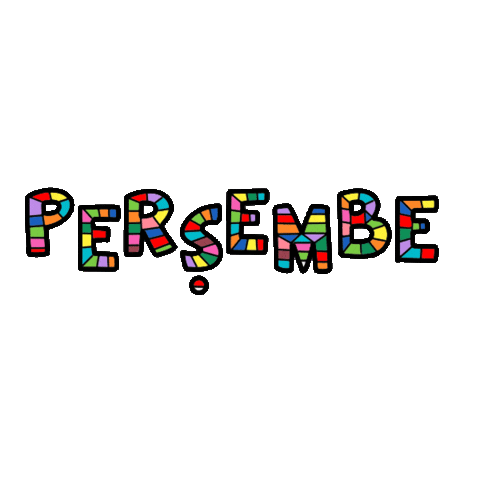 Persembe Gunler Sticker