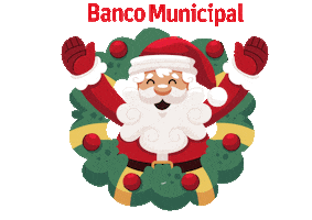 Banco_Municipal navidad feliz navidad noche felices fiestas Sticker