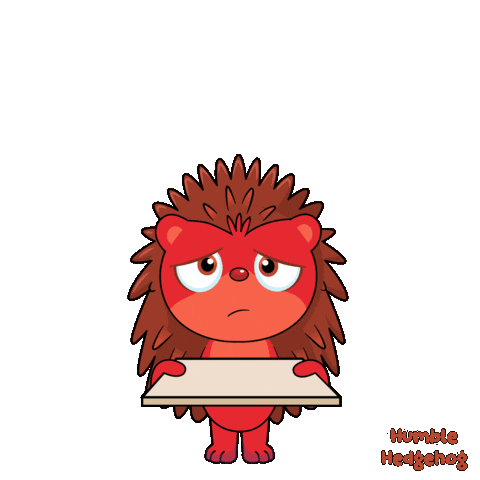 Sad Hedgehog Sticker by VeeFriends