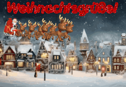 German Language Christmas GIF