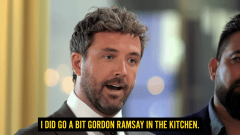 React Kitchen GIF by Celebrity Apprentice Australia