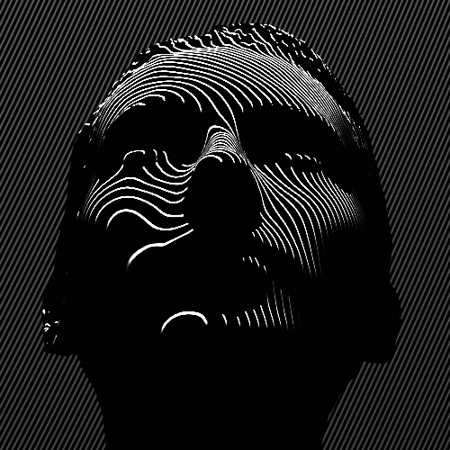 black and white portrait GIF by adampizurny
