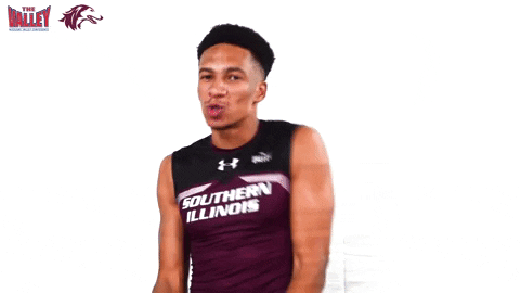 Southern Illinois Mvc GIF by Missouri Valley Conference
