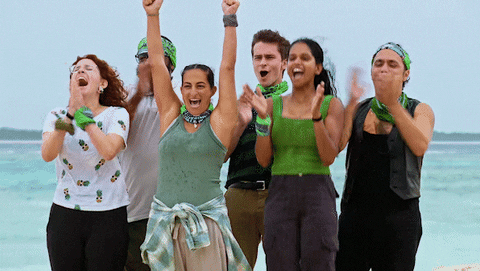 Happy Cheering GIF by Survivor CBS