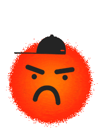Angry Mood Sticker