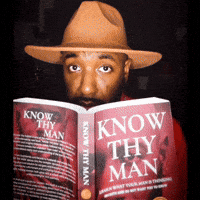 Im Scared Red Shirt GIF by Manuel V. Johnson