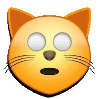 Happy Cat Sticker by Stupid Raisins