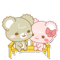 Couple Love Sticker by Minto Inc.