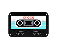 Tape Crocs Sticker by Zappos