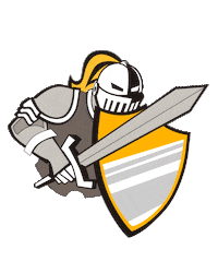 Knight Sticker by PLU